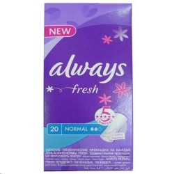 Прокладки женские ежедневные Always нормал фреш 20 шт.