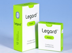 Презервативы Legard с ребрами 12 шт.